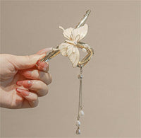 Thumbnail for Chic Enamel Butterfly Chignon Claw Clip Hair Clip - ArtGalleryZen