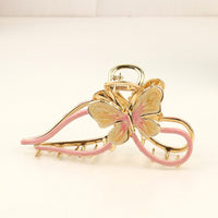 Thumbnail for Chic Enamel Colorful Butterfly Chignon Claw Clip Hair Clip - ArtGalleryZen