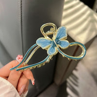 Thumbnail for Chic Enamel Colorful Butterfly Chignon Claw Clip Hair Clip - ArtGalleryZen