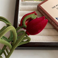 Thumbnail for Chic Flocking Tulip Chignon Claw Clip Hair Clip - ArtGalleryZen