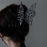 Thumbnail for Chic Hollow Butterfly Chignon Claw Clip Hair Clip - ArtGalleryZen
