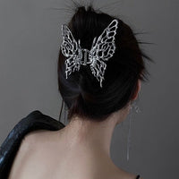 Thumbnail for Chic Hollow Butterfly Chignon Claw Clip Hair Clip - ArtGalleryZen