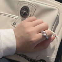 Thumbnail for Chic Pink Opal Heart Ring - ArtGalleryZen