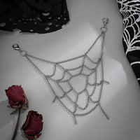 Thumbnail for Chic Spider Cobweb Cable Trouser Chain - ArtGalleryZen