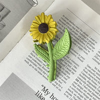 Thumbnail for Chic Sunflower Chignon Claw Clip Hair Clip - ArtGalleryZen