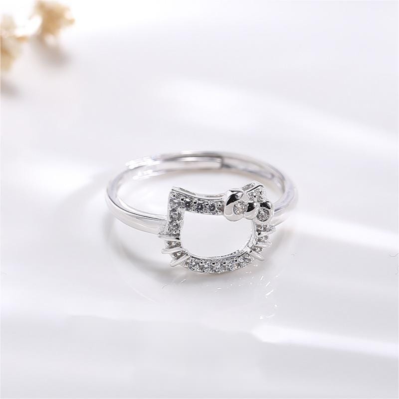 Cute Hello Kitty Ring - ArtGalleryZen