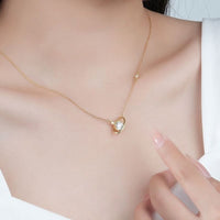 Thumbnail for Dainty Crystal Celestial Planet Star Pendant Necklace - ArtGalleryZen