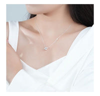 Thumbnail for Dainty Crystal Celestial Planet Star Pendant Necklace - ArtGalleryZen