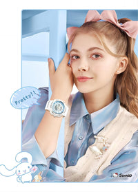 Thumbnail for Genuine Sanrio Cinnamoroll Waterproof Multifunction Electronic Dual Display Quartz Watch - ArtGalleryZen