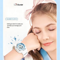 Thumbnail for Genuine Sanrio Cinnamoroll Waterproof Multifunction Electronic Dual Display Quartz Watch - ArtGalleryZen