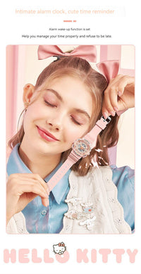 Thumbnail for Genuine Sanrio Hello Kitty Waterproof Multifunction Electronic Dual Display Quartz Watch - ArtGalleryZen