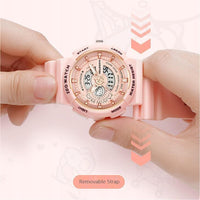 Thumbnail for Genuine Sanrio Hello Kitty Waterproof Multifunction Electronic Dual Display Quartz Watch - ArtGalleryZen