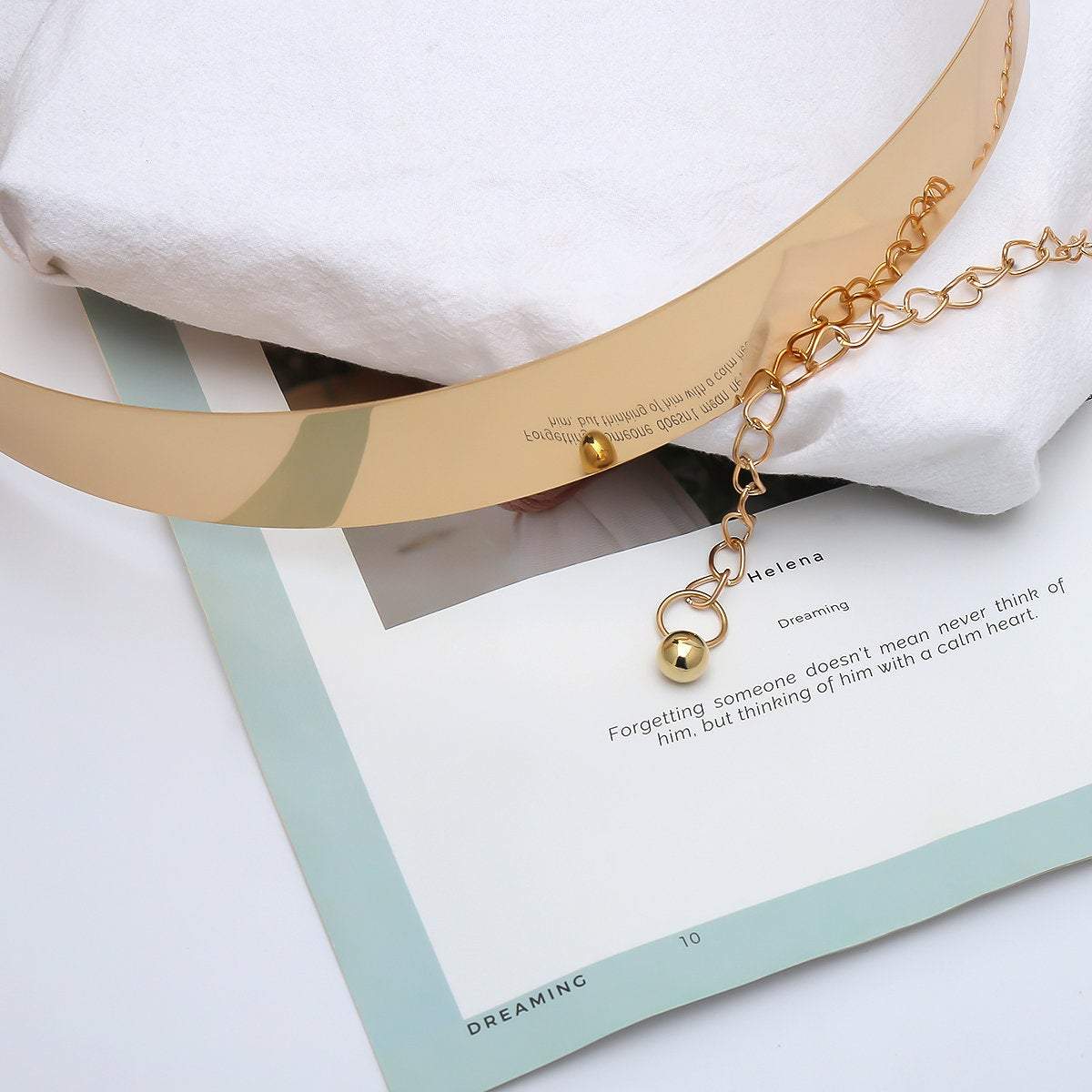 Gold Stylish Girls Ladies Women Skinny Waist Belt - ArtGalleryZen