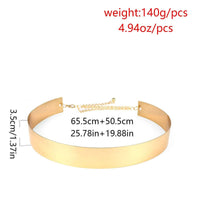 Thumbnail for Gold Stylish Girls Ladies Women Skinny Waist Belt - ArtGalleryZen