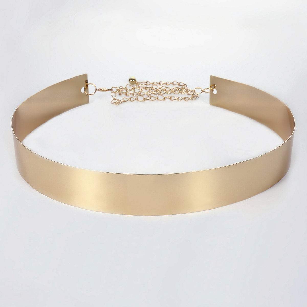 Gold Stylish Girls Ladies Women Skinny Waist Belt - ArtGalleryZen