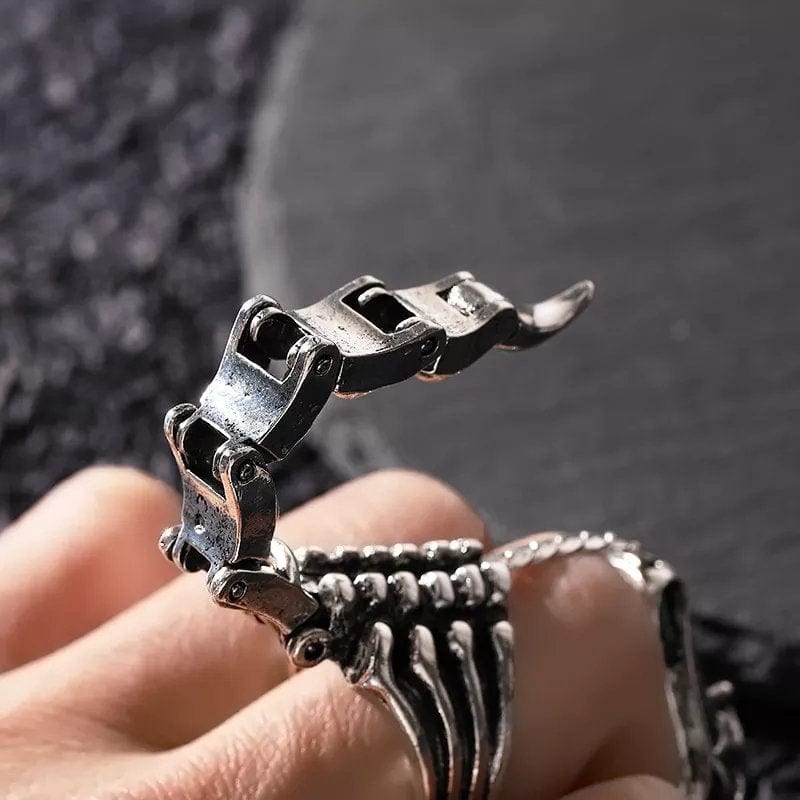 Gothic Dark Nail Finger Armor Movable Scorpion Ring – ArtGalleryZen