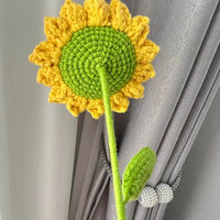 Thumbnail for Handmade Crochet Sunflower - ArtGalleryZen