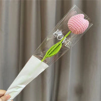 Thumbnail for Handmade Crochet Tulip Flower - ArtGalleryZen