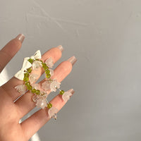 Thumbnail for Handmade Lily Of The Valley Dangle Earrings - ArtGalleryZen
