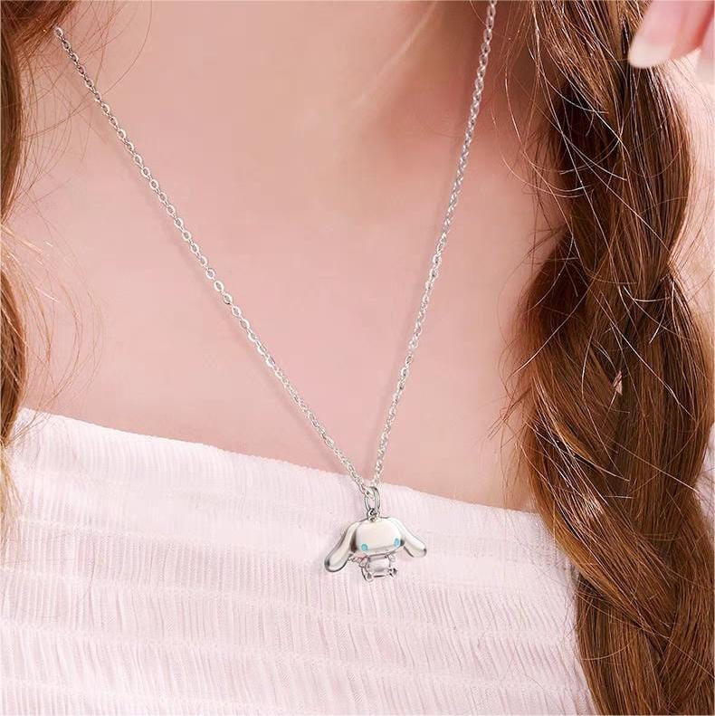 Kawaii Sanrio Angel Wing Cinnamoroll Necklace - ArtGalleryZen