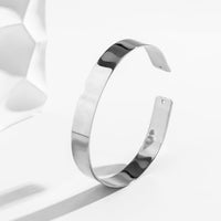 Thumbnail for Minimalist Hammered Upper Arm Cuff - ArtGalleryZen