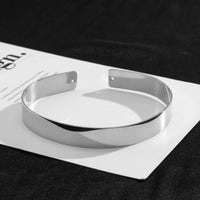 Thumbnail for Minimalist Hammered Upper Arm Cuff - ArtGalleryZen