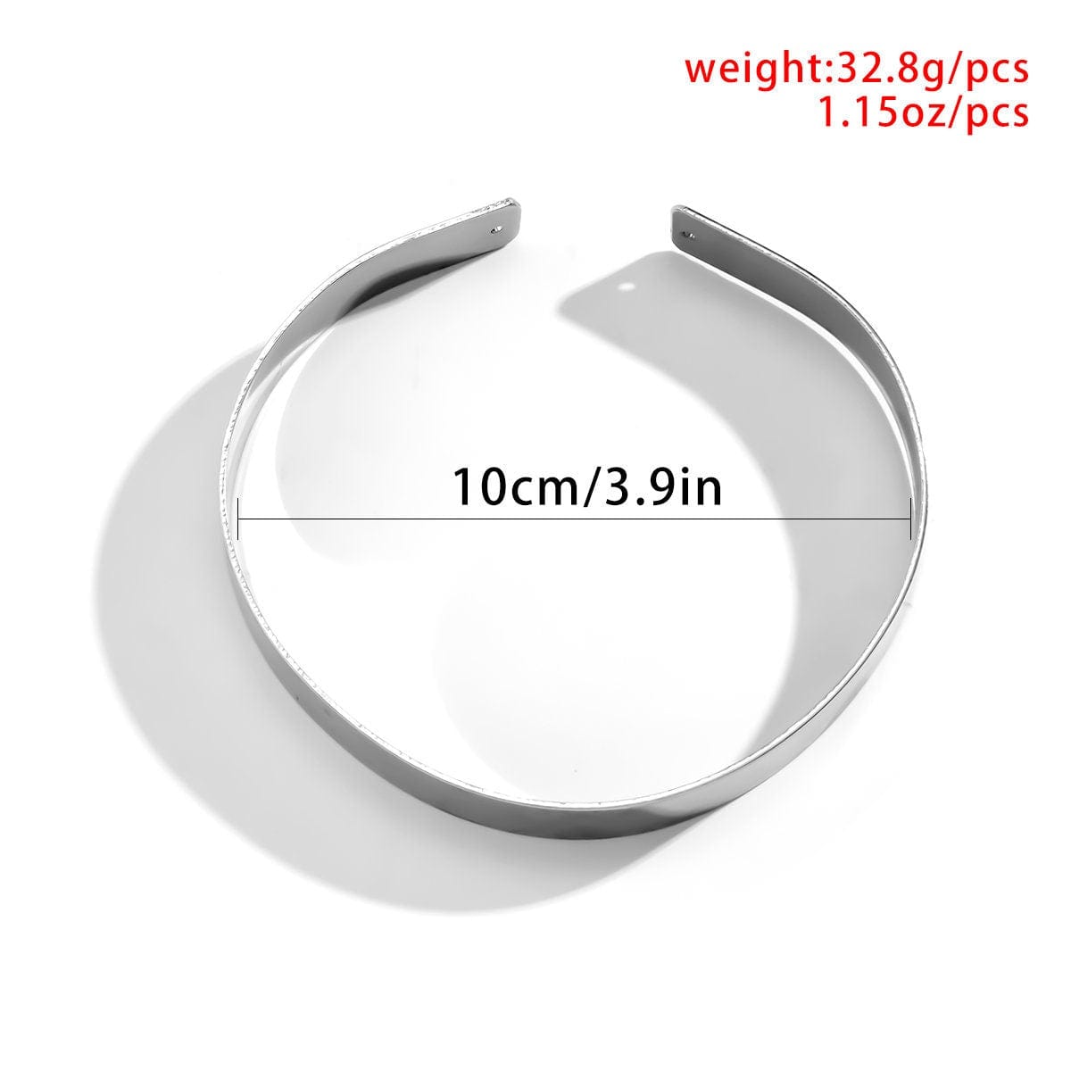 Minimalist Hammered Upper Arm Cuff - ArtGalleryZen