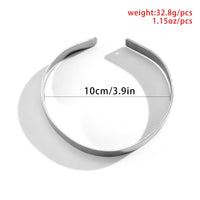 Thumbnail for Minimalist Hammered Upper Arm Cuff - ArtGalleryZen