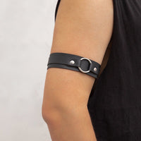 Thumbnail for Punk PU Leather Upper Arm Cuff - ArtGalleryZen